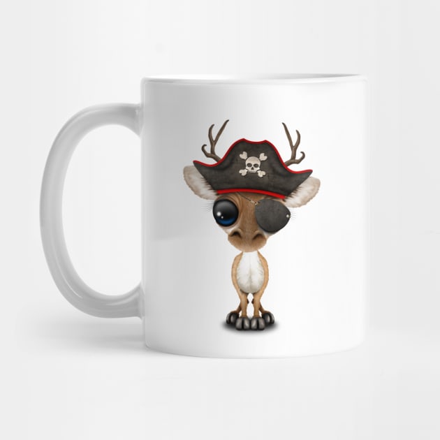 Cute Baby Deer Pirate by jeffbartels